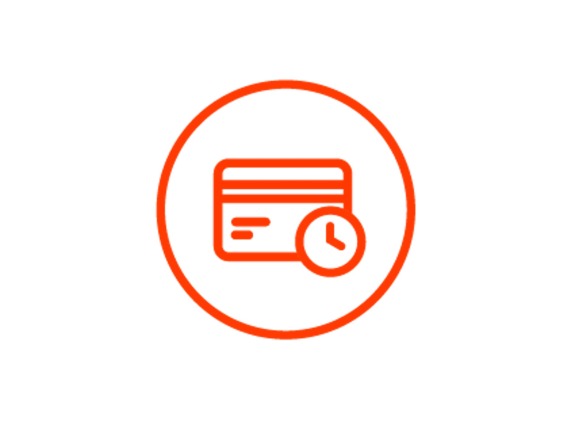 köp nu och betala senare ikon