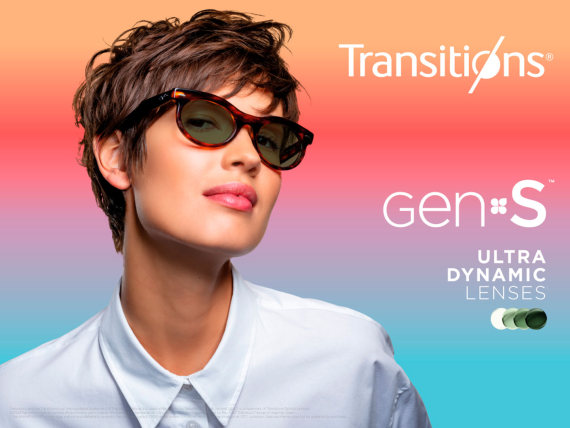 transition glas på tjej