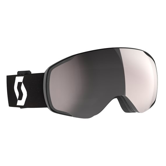 Scott Vapor Enhancer Silver Chrome Mineral Black/White