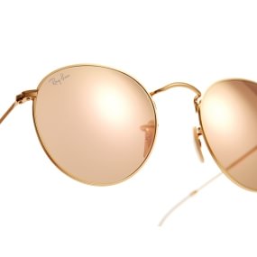 サングラス/メガネ ROUND FLASH LENSES RB3447 112/Z2 50-21 ray-ban-round-metal-gold-flash