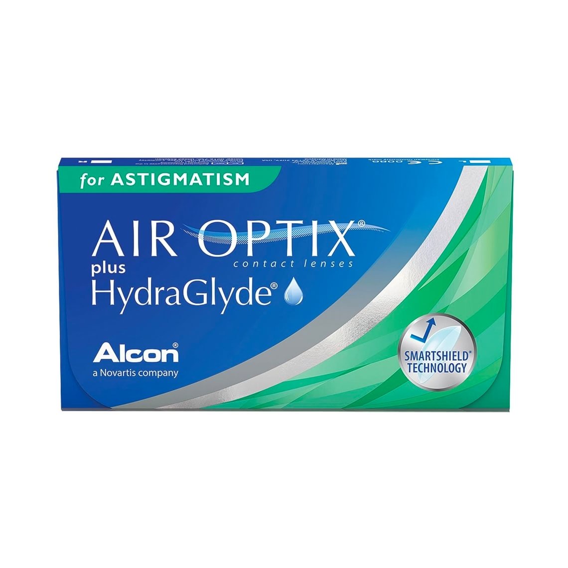 Air Optix Plus Hydraglyde For Astigmatism 3 stk/pakke