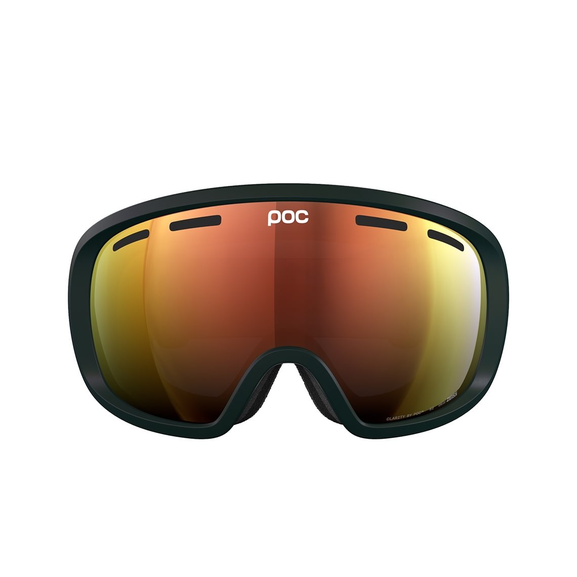 POC Fovea  Clarity Partly Sunny Orange Pargasite Green