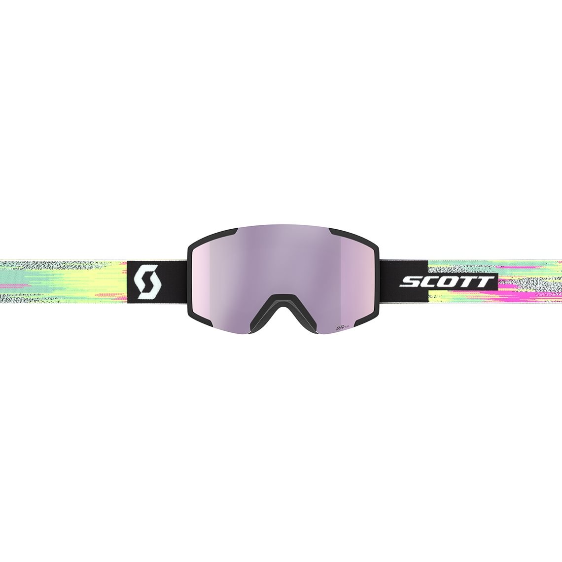 Scott Shield AMP Lavender Chrome Black/Neon Yellow