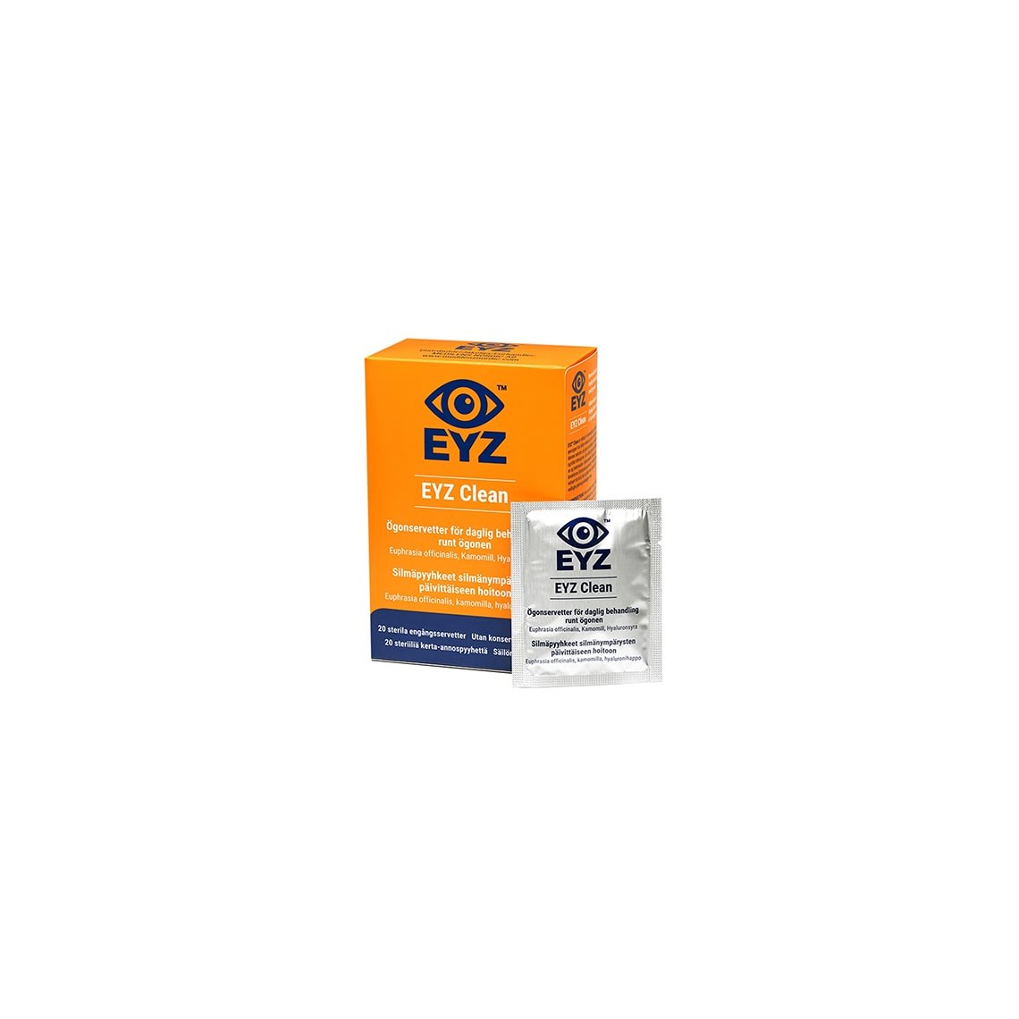 EYZ Clean Våtservetter 20 st